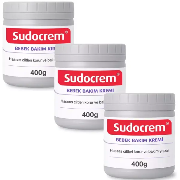 Sudocrem Bebek Bakım Kremi 400 gr x3