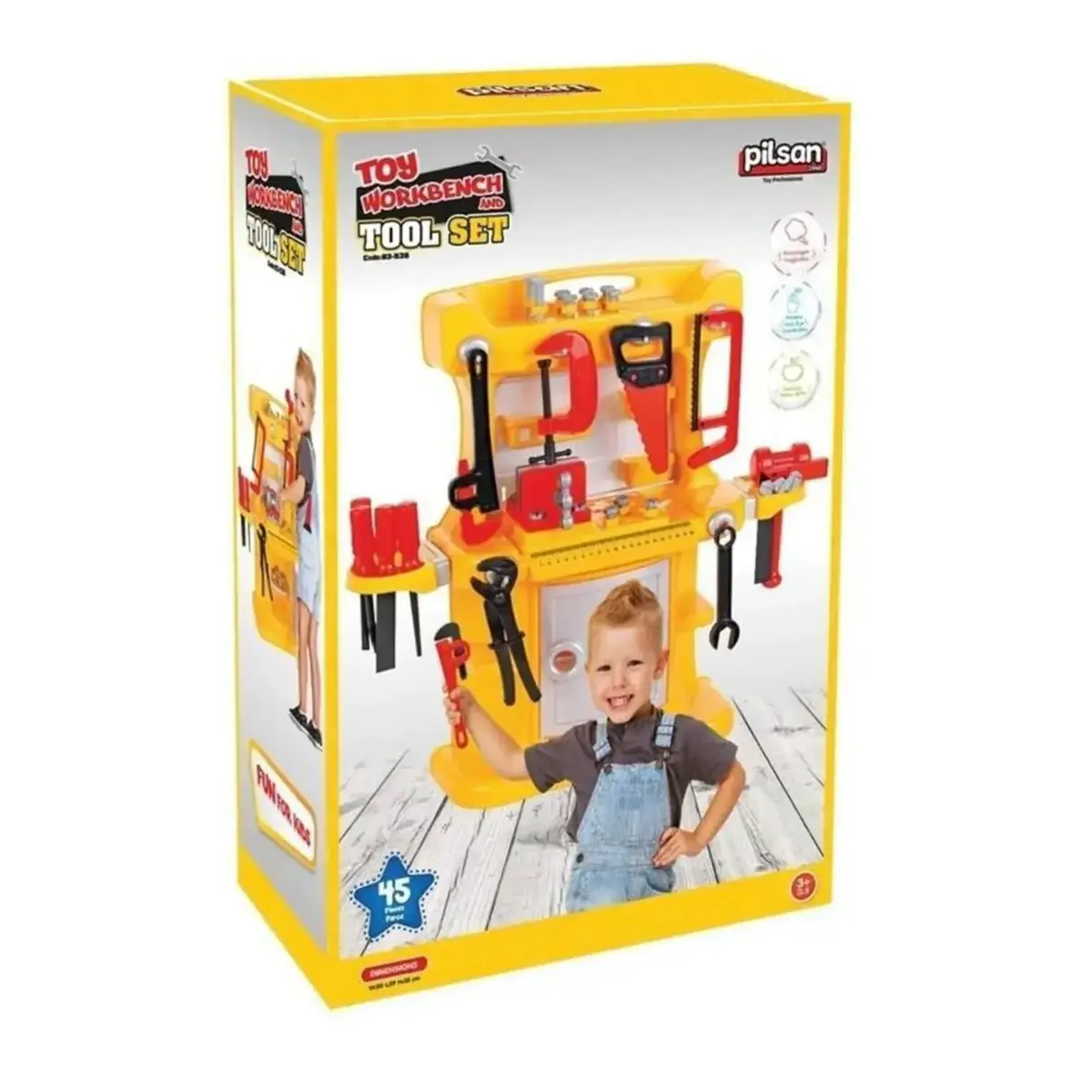 Pilsan Ayaklı Tamir Seti 45 Parça