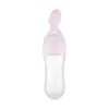 Babyjem Sıkmalı Kaşık Pembe