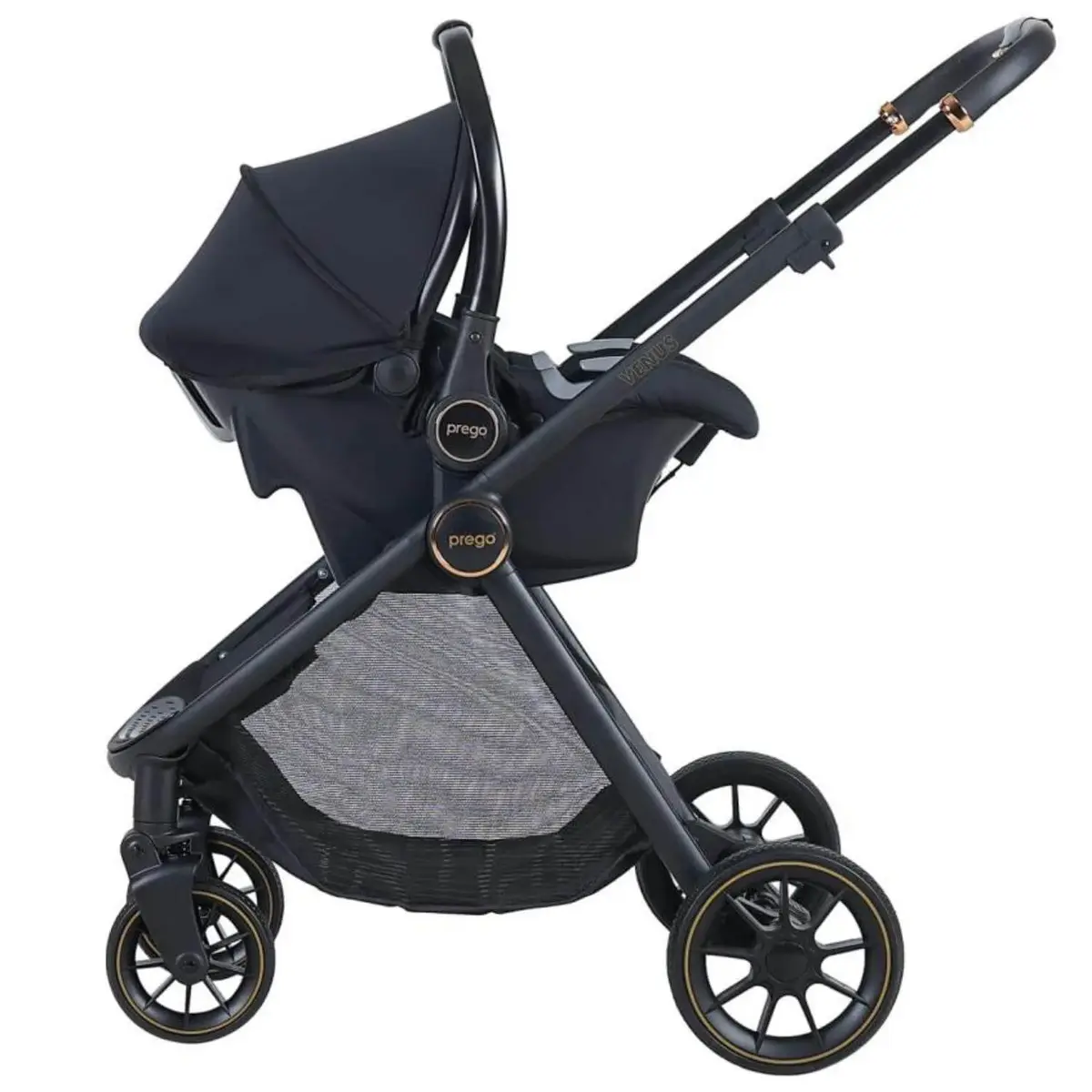 Prego 2028 Venüs Travel Sistem Bebek Arabası Bej