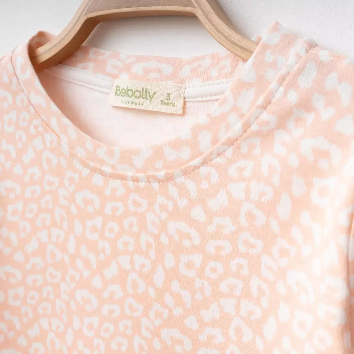 Bebolly Pijama Takımı Baskılı Pudra