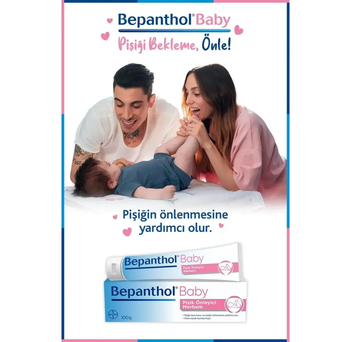 Bepanthol Baby Pişik Önlemeye Yardımcı Merhem 100 gr+30 gr 