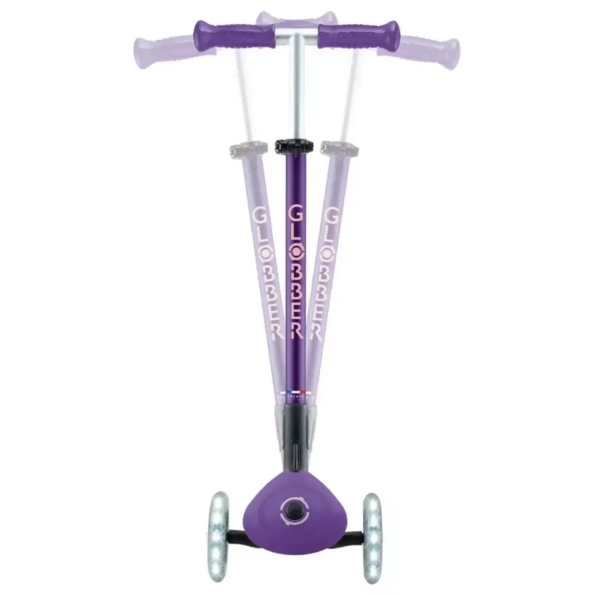 Globber Go Up Deluxe Işıklı Scooter Pastel Pembe