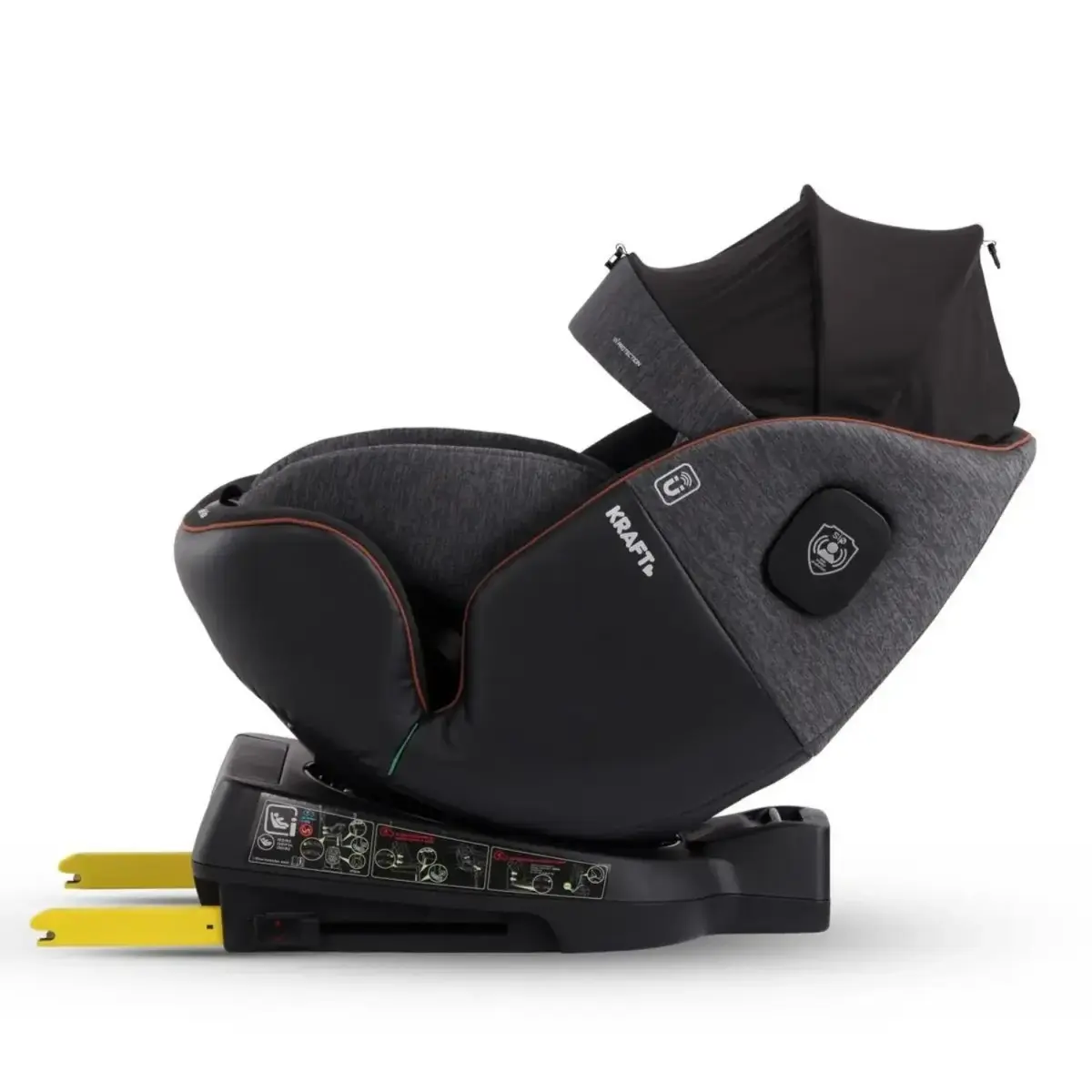 Kraft Galler I-Size Oto Koltuğu 0-36 Kg Bamboo Green