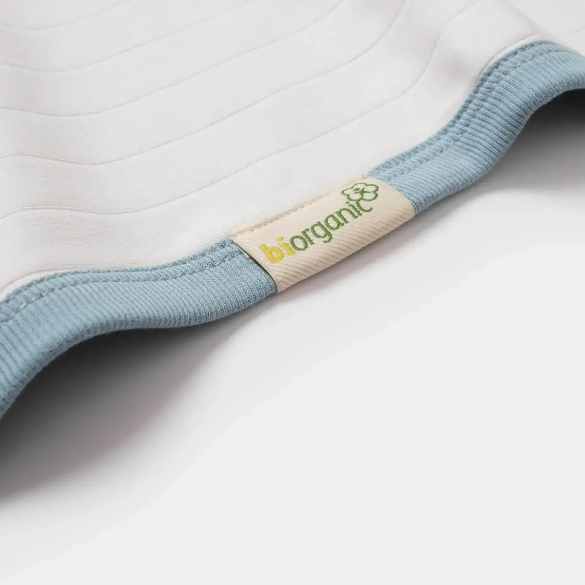 Bibaby Organik Battaniye Brave Lion Ekru - Turkuaz