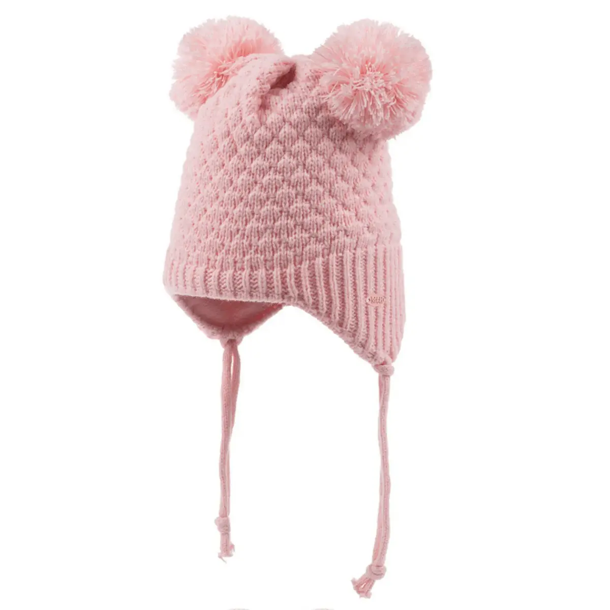 Kitti Atkı Bere Eldiven Takım Gül Pembe
