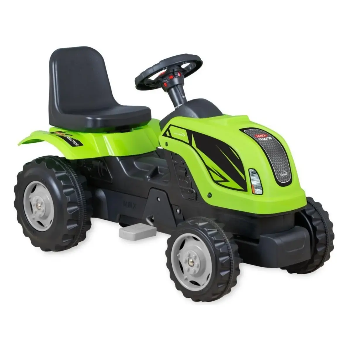 Micromax Pedallı Römorklu Traktör Yeşil