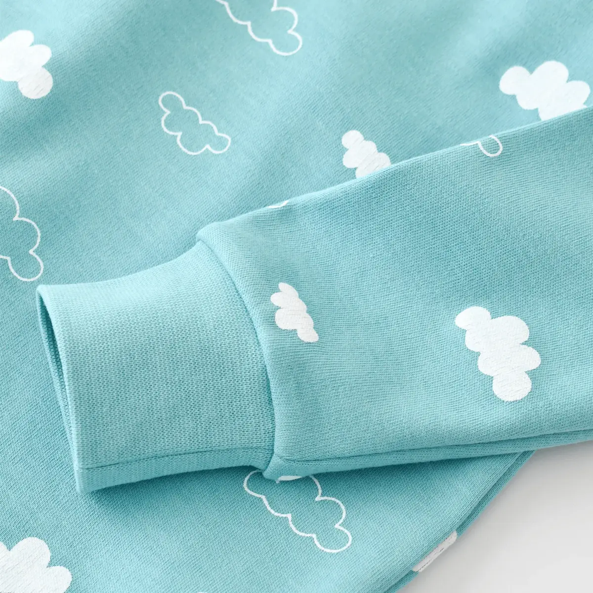 Bibaby Pijama Takımı Cute Cloudy Mint