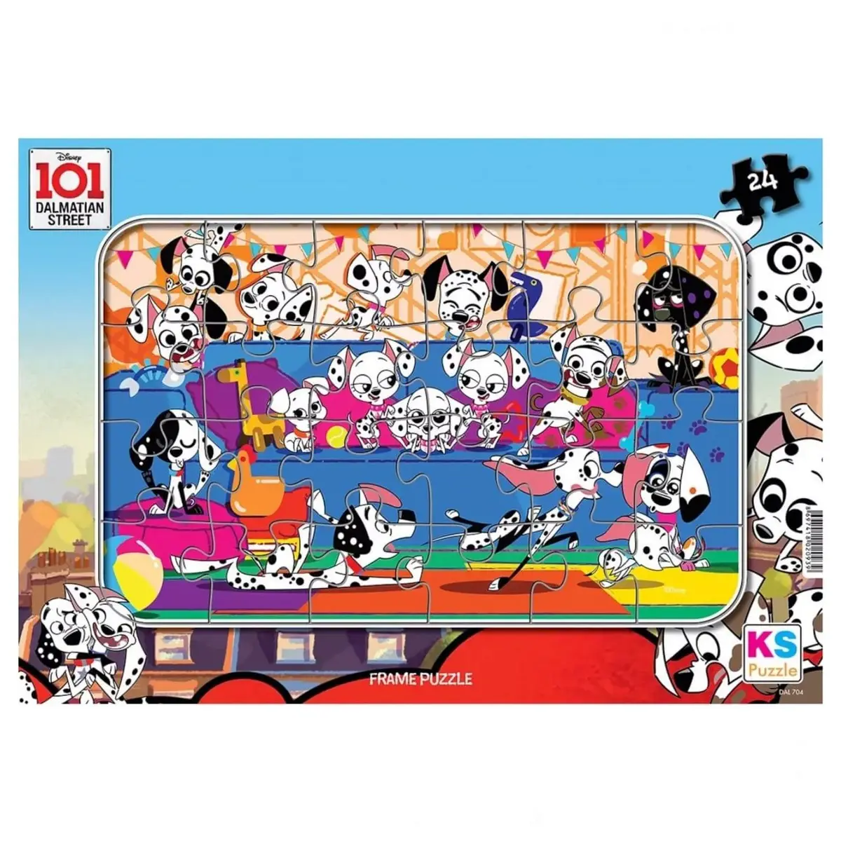 101 Dalmatian Frame Puzzle