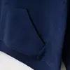 Bebolly Sweartshirt Parçalı Becomes Baskılı Lacivert