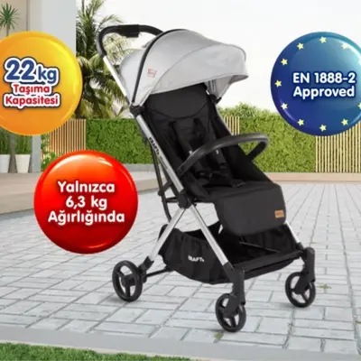 Kraft Minorca Bebek Arabası Black