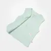 Bibaby Organik Yelek Waffle Smile Mint