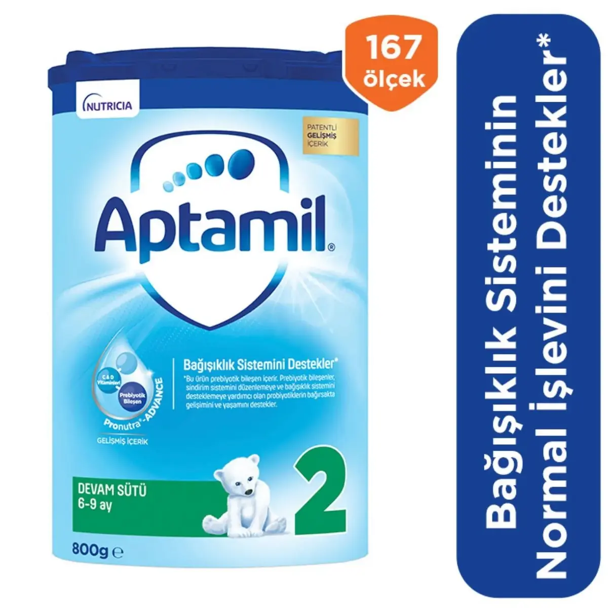 Aptamil 2 Devam Sütü 800 gr