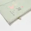 Bibaby Organik Yelek Tiny Birds Ekru - Yeşil