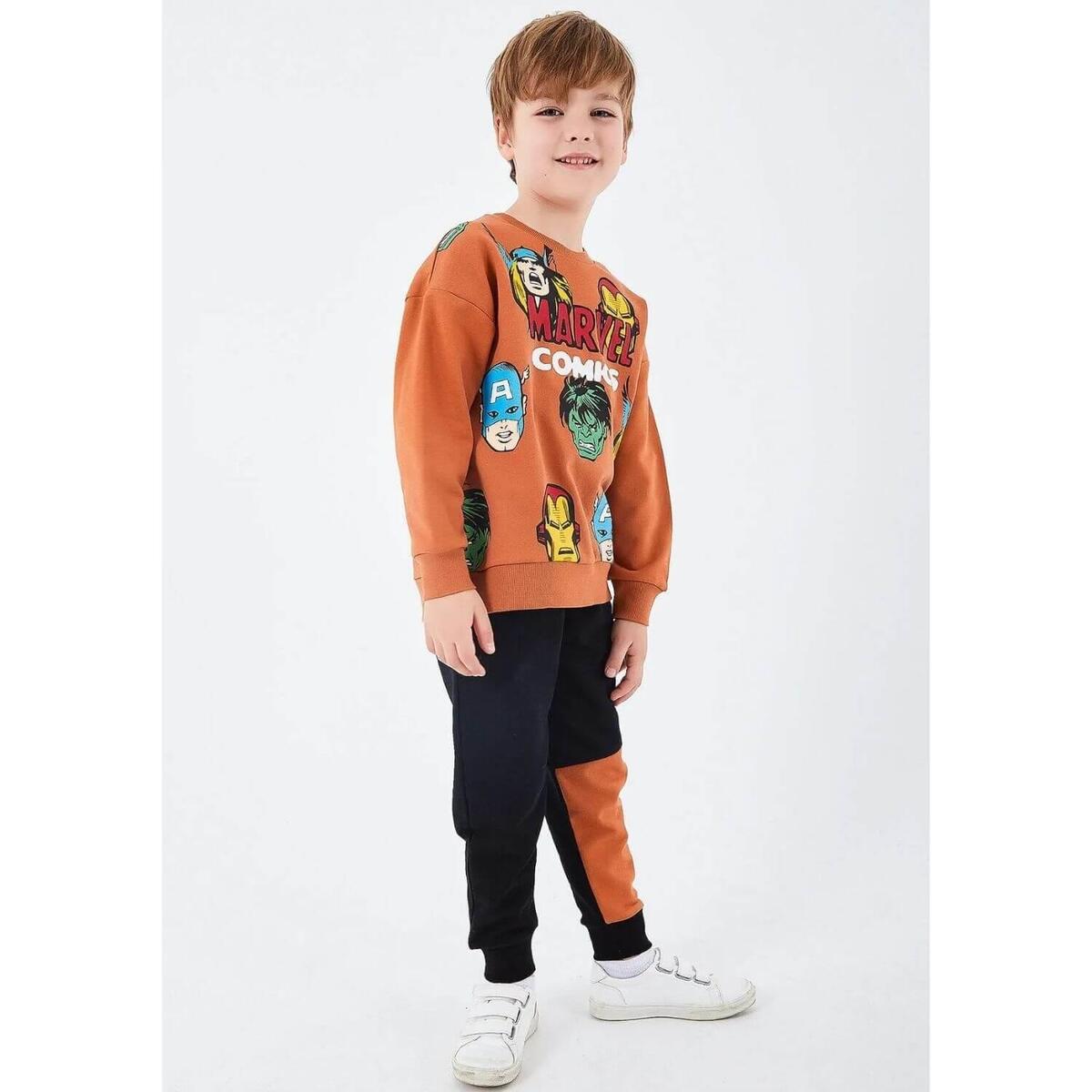 Marvel Comis Eşofman Takımı Kehribar