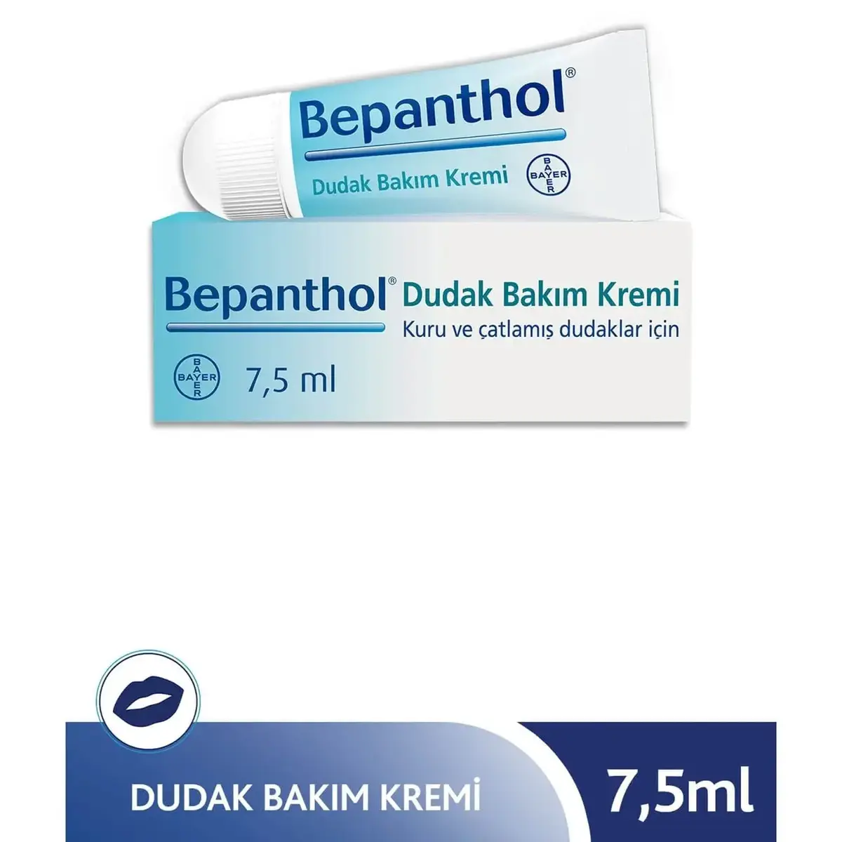Bepanthol Dudak Bakım Kremi 7,5 ml