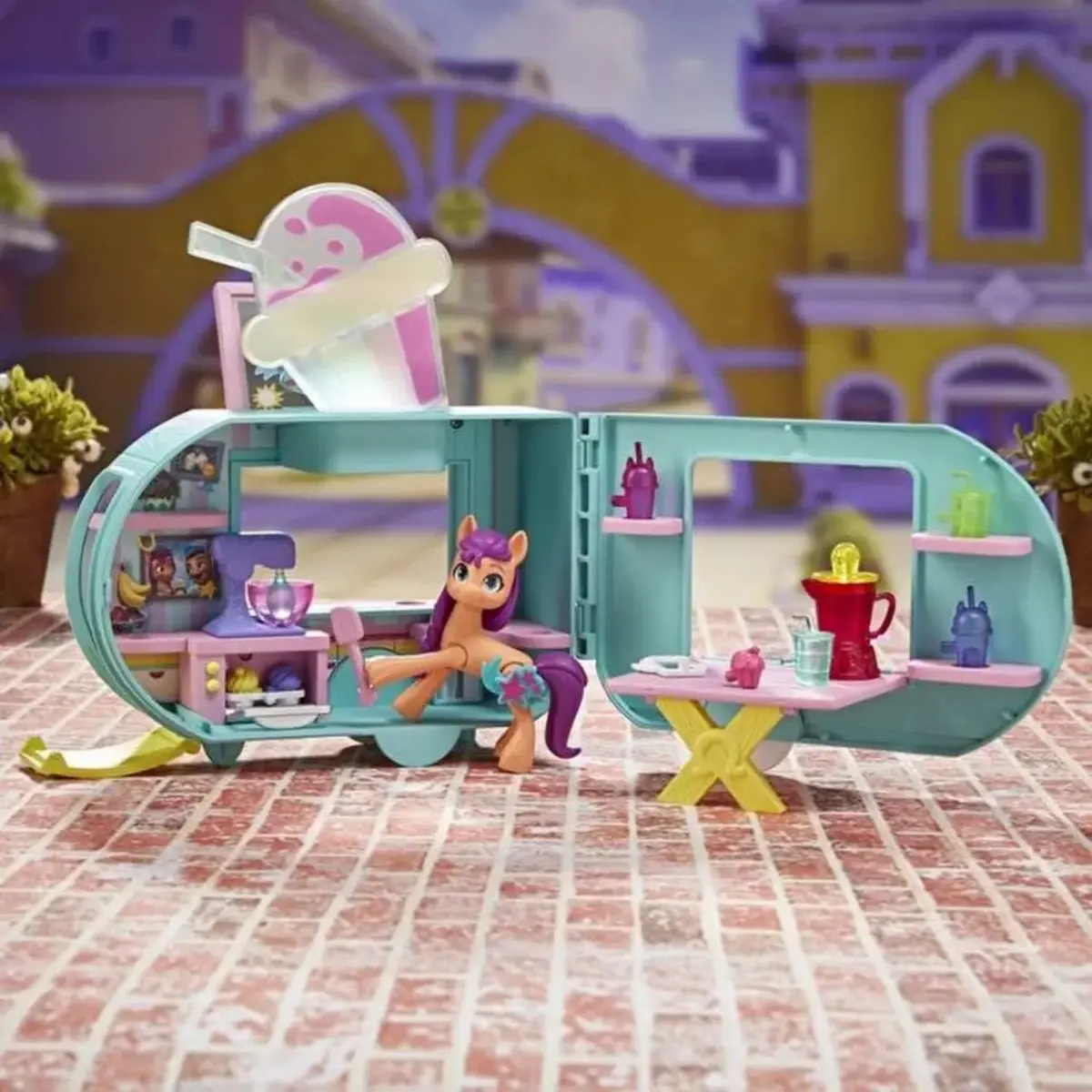 My Little Pony Sunny Starscout Smoothıe Arabası
