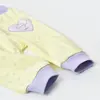 Bibaby Organik Pantolon Patiksiz Love You Baby Yellow Lavander
