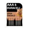 Duracell AA İnce Kalem Pil 6 Lı