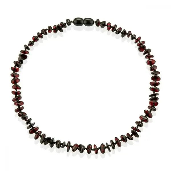 Babyjem Kehribar Bebek Kolyesi Vişne