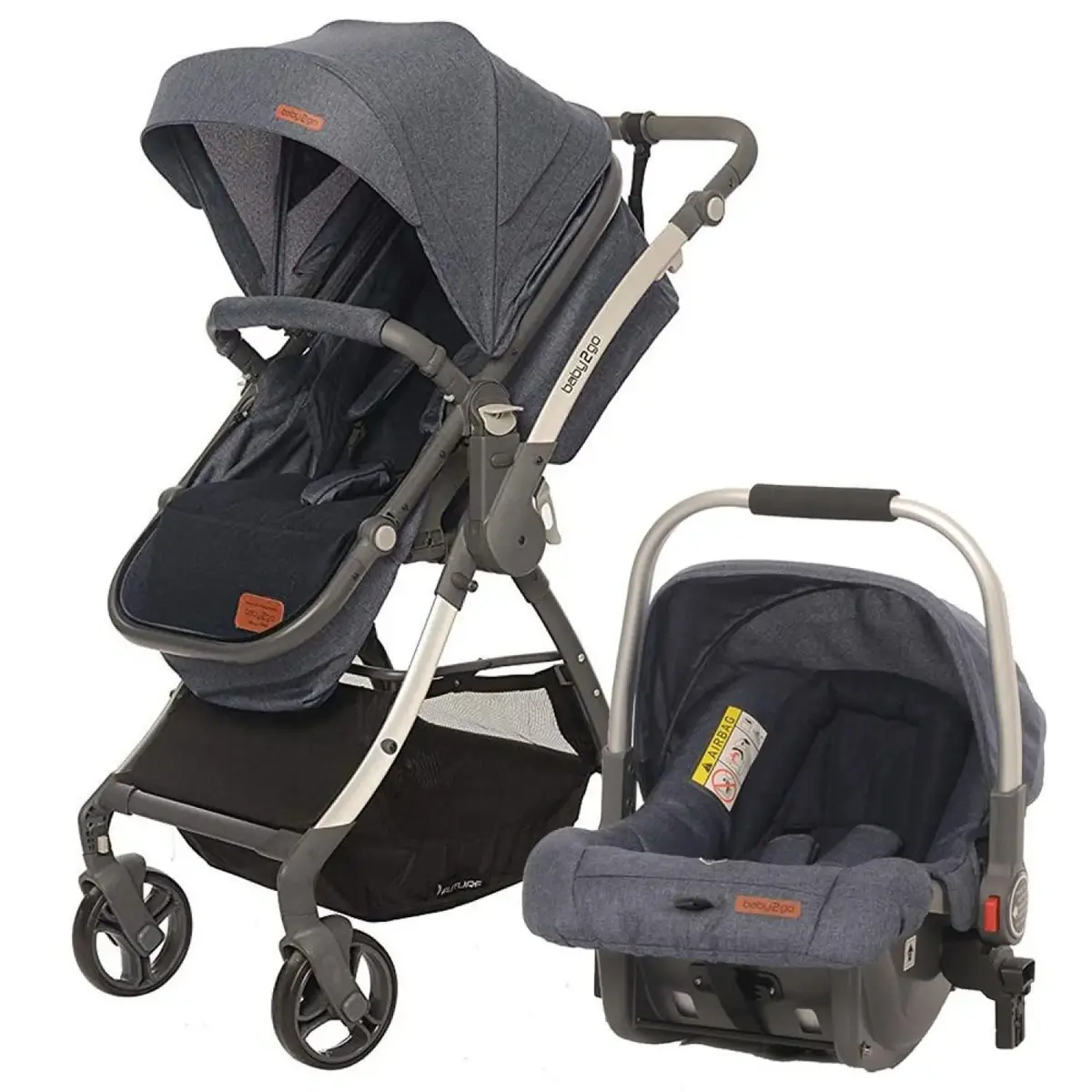 Baby2go Future Travel Sistem Bebek Arabası Jean