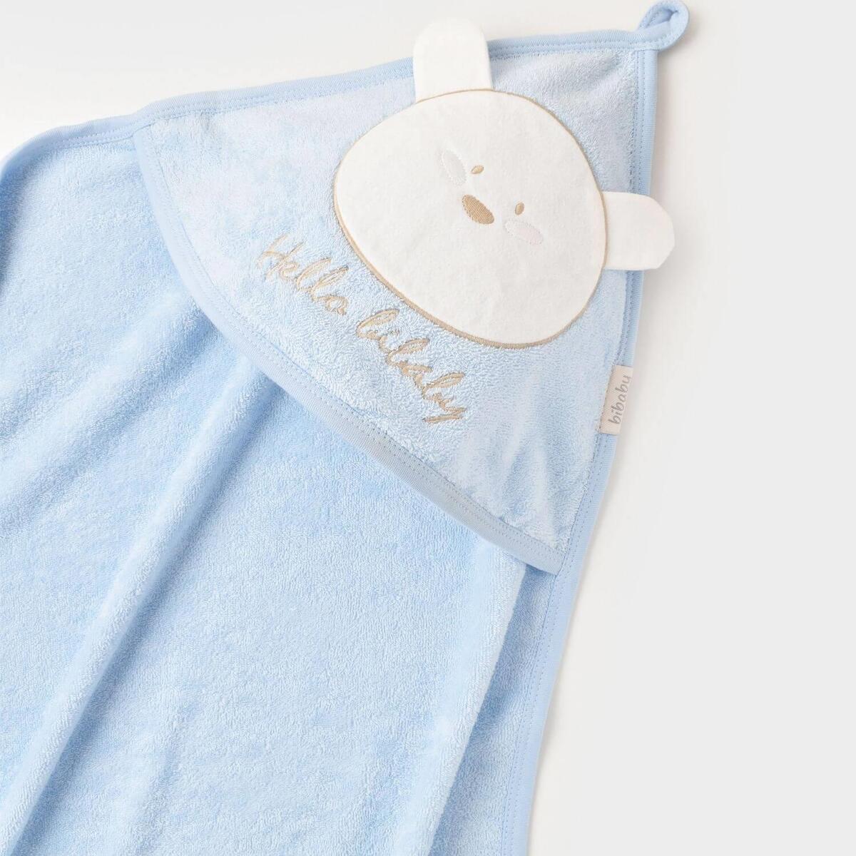 Bibaby Havlu New Hello Mavi