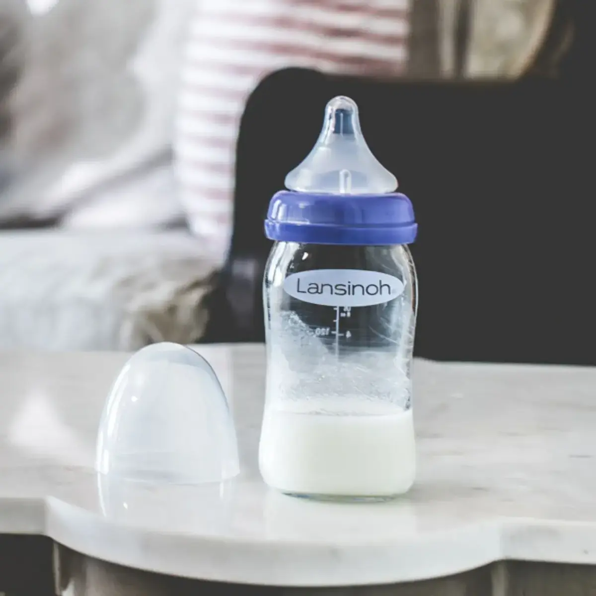 Lansinoh Natural Wave Silikon Biberon Emziği 2li Yavaş Akış