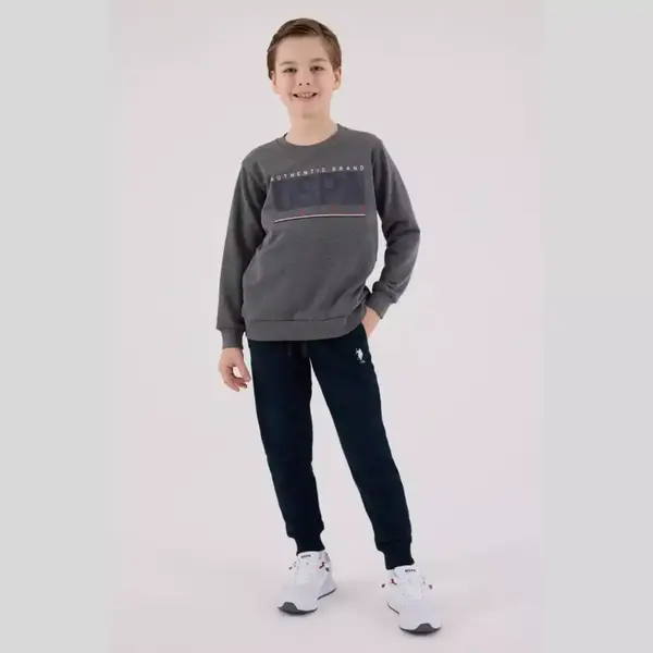 U.S. Polo 2li Takım Antrasit Melanj