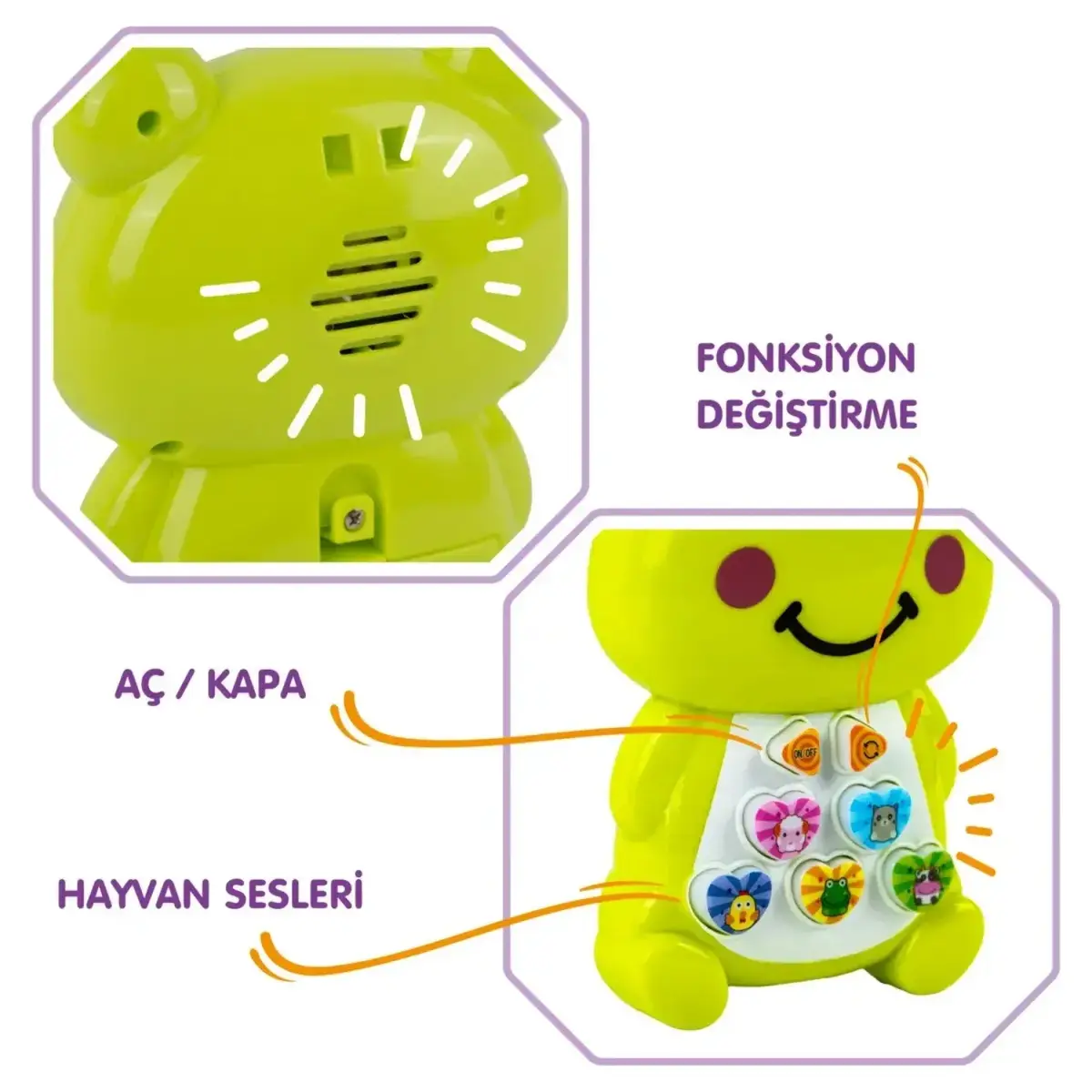 Babycim Neşeli Kurbağa Arkadaşım