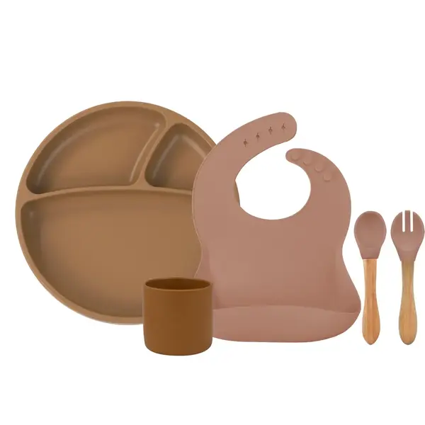 Oioi Beslenme Seti Woody Brown