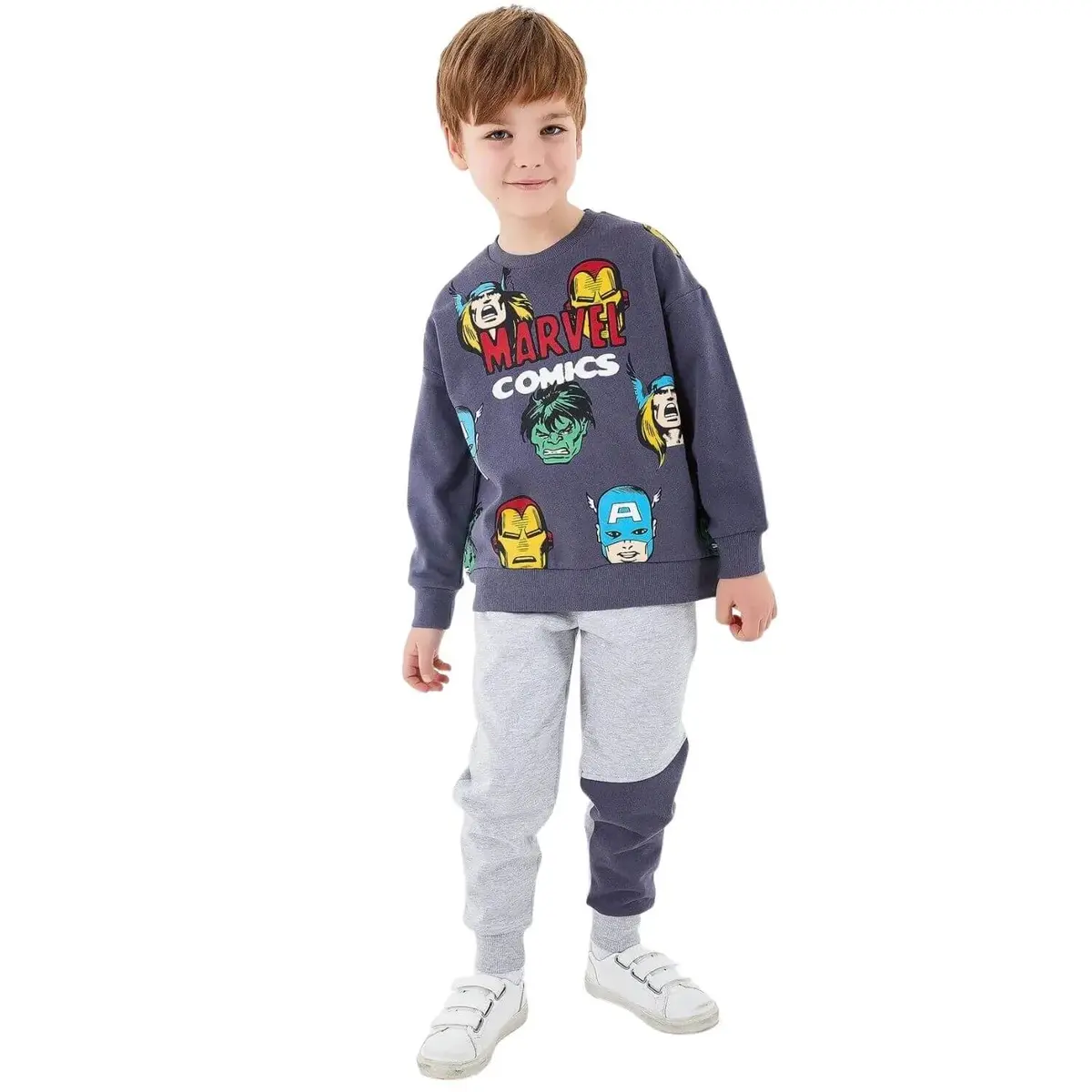 Marvel Comis Eşofman Takımı Antrasit