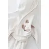 Bibaby Bornoz Takımı Sweet Fox Ekru - Kahverengi