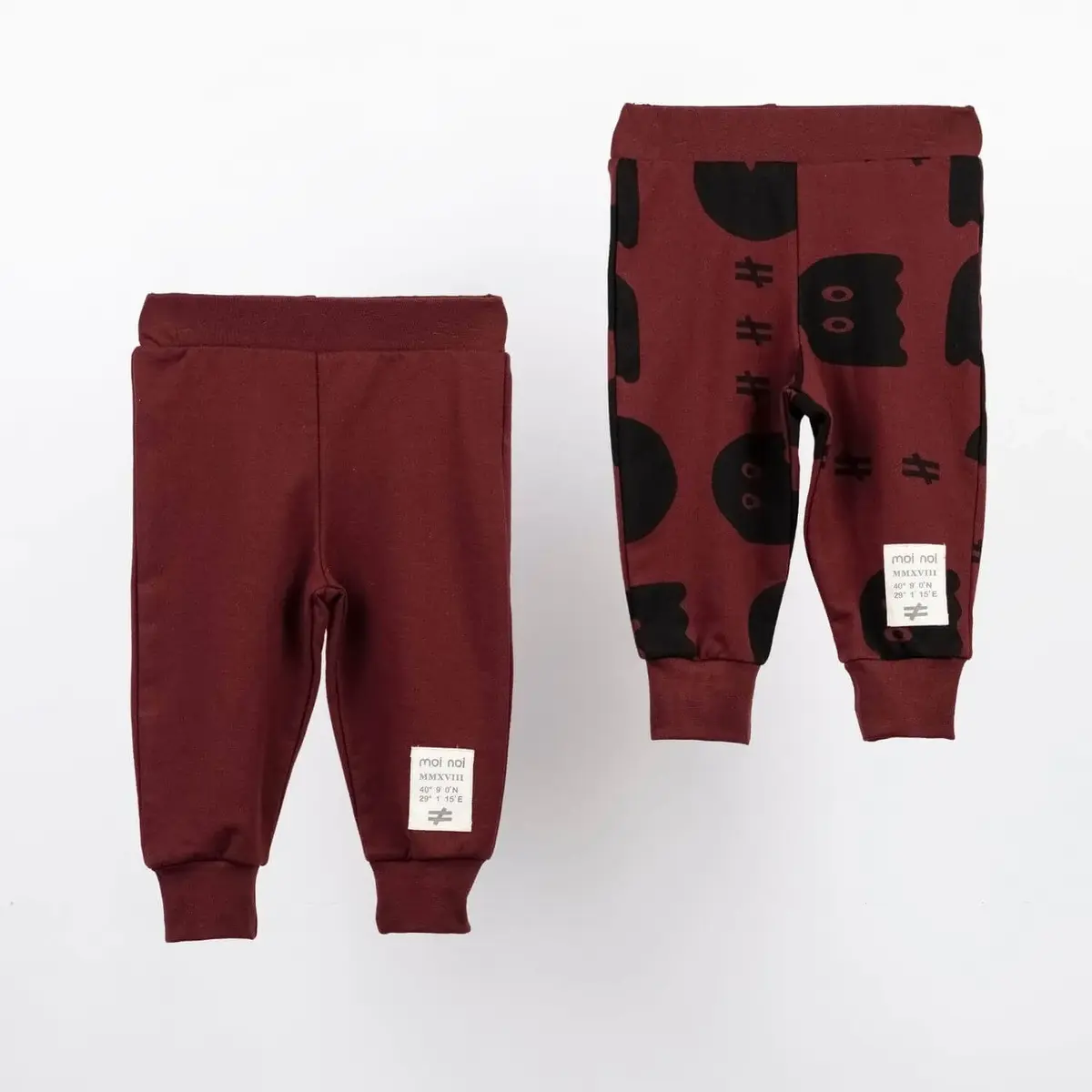 Moi Noi Pantolon 2li Bordo Moi Noi Pantolon 2li Bordo