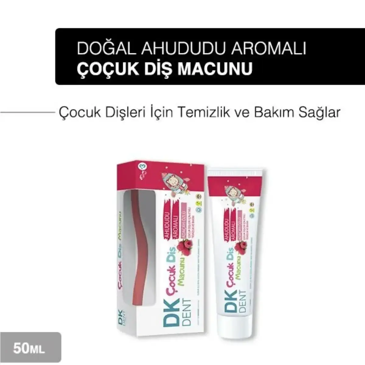 Dkdent Çocuk Diş Macunu Fırçalı Karanfil Özlü 50 ml