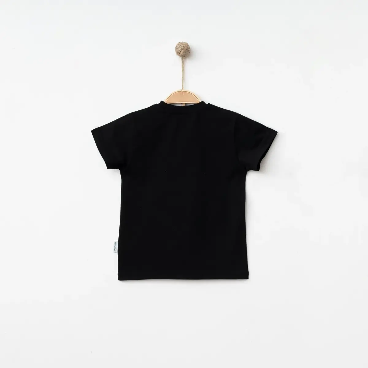 Winimo T-Shirt Uzay Baskılı Siyah
