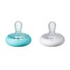 Tommee Tippee Breastlike Emzik 2li 6-18 Ay Mavi - Beyaz