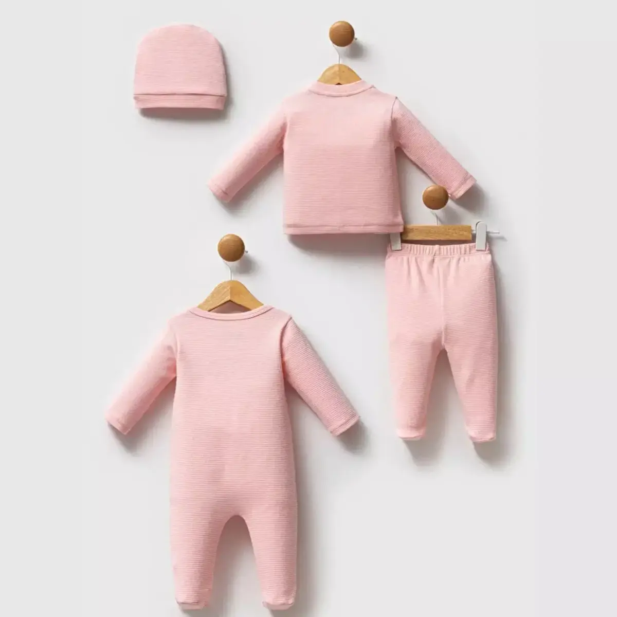 U.S. Polo 4lü Takım Açık Pembe