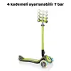 Globber Elite Deluxe Işıklı Scooter Yeşil