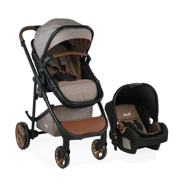 Duux Hill Travel Sistem Bebek Arabası Kahve