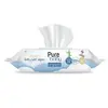 Pure Baby Organik Yenidoğan Islak Havlu 70 Adet