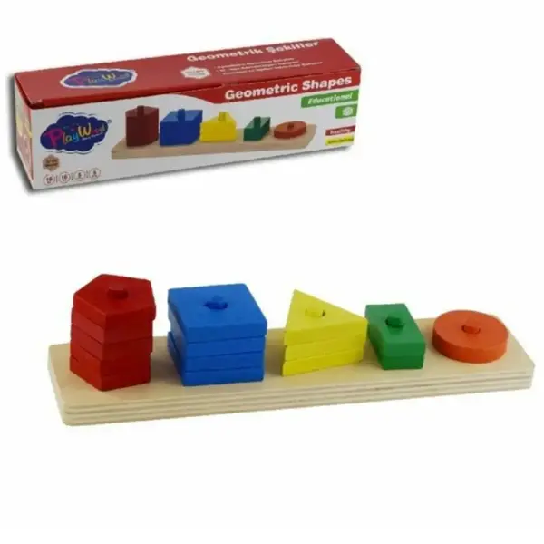 Playwood Ahşap Geometrik Şekiller