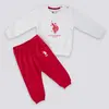U.S. Polo 2li Takım Sweatshirt Krem