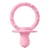 Oioi Silikon Diş Kaşıyıcı 3+ Ay Pinky Pink
