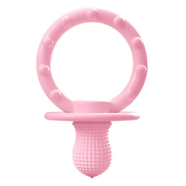 Oioi Silikon Diş Kaşıyıcı 3+ Ay Pinky Pink