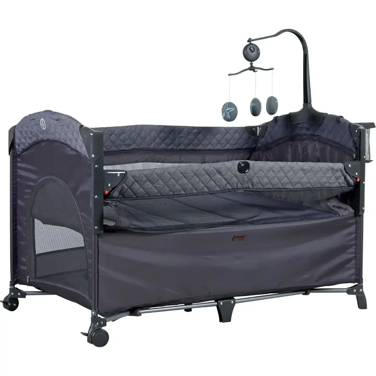 Prego 8044 Miami Plus Anne Yanı Oyun Parkı 70x120 cm Füme