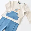 Bibaby Organik 2li Takım Caretta In Live Taş - İndigo