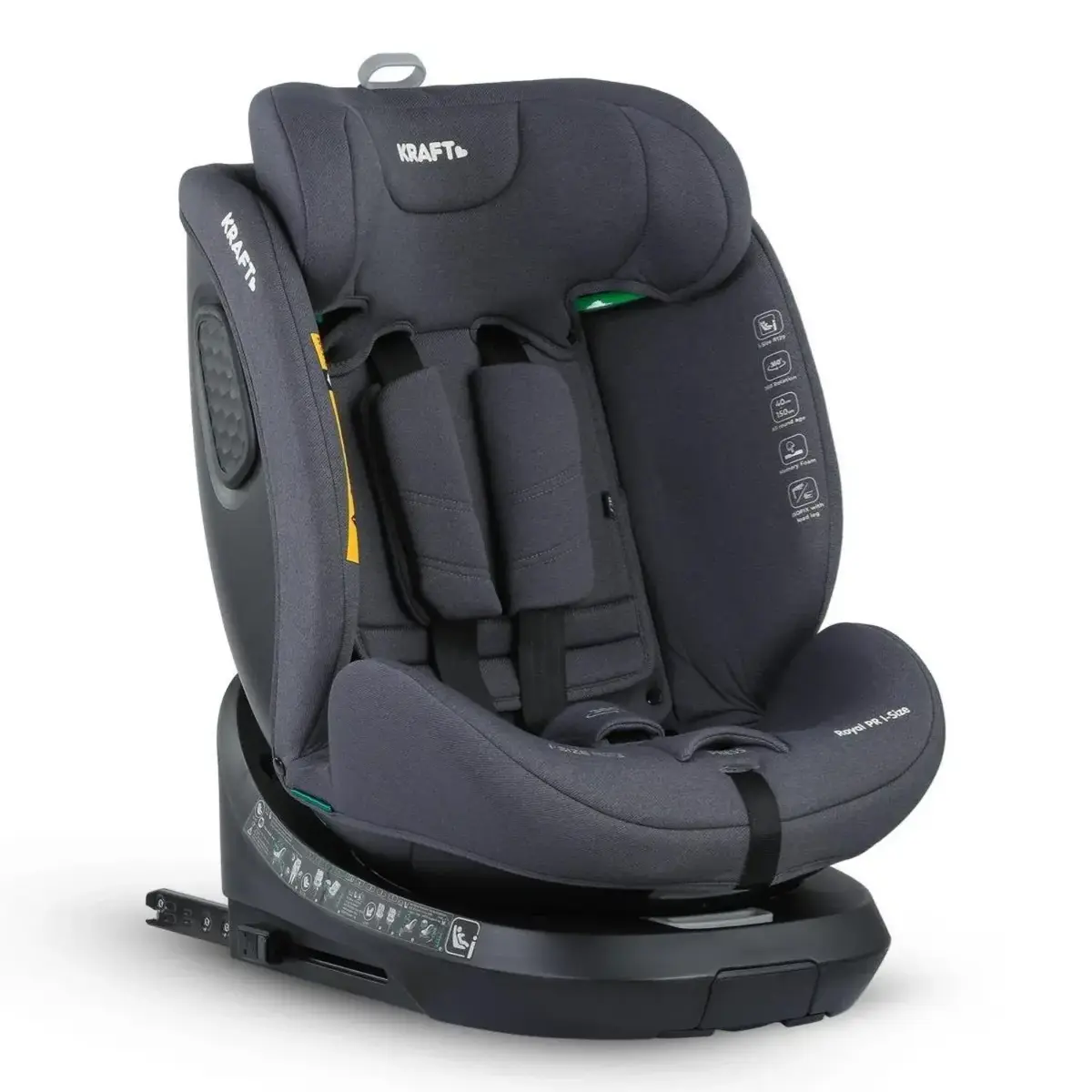 Kraft Royal Pr Oto Koltuğu 0-36 Kg Dark Grey