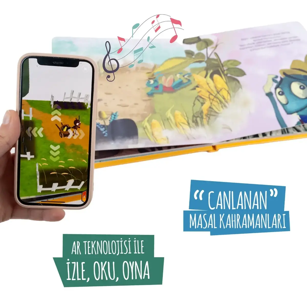 Bee Smart Agustos Böcegi Ve Karınca Çocuk Kitabı