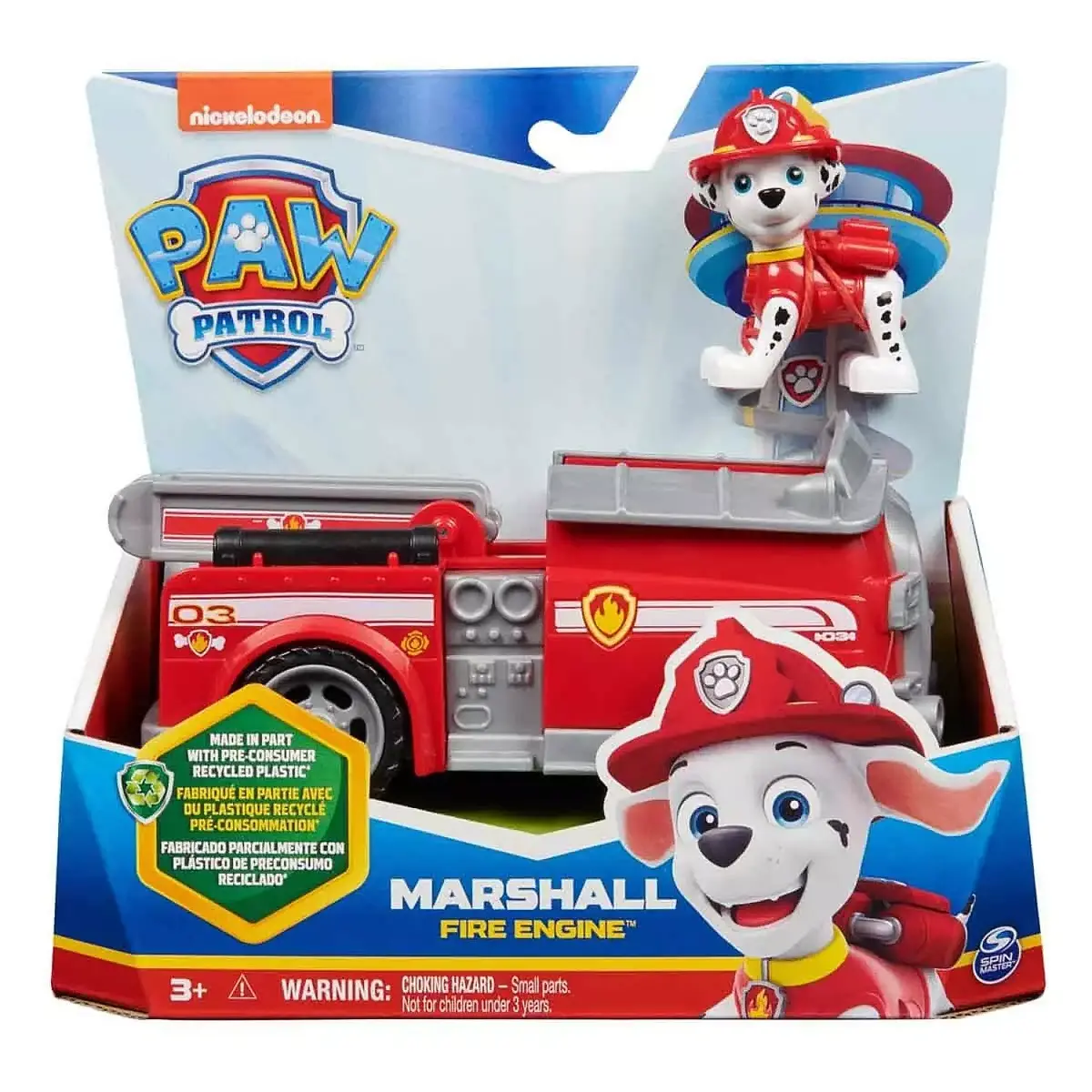 Paw Patrol Marshall ve İtfaiye Aracı