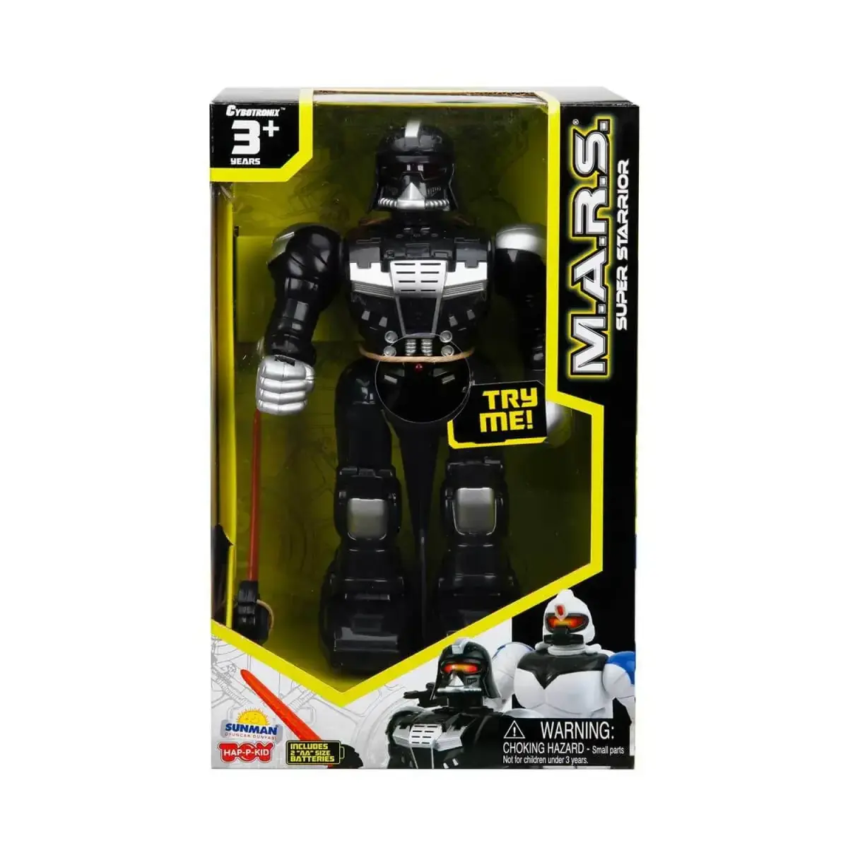 M.A.R.S Robot Sesli ve Işıklı Super Starrıor Siyah